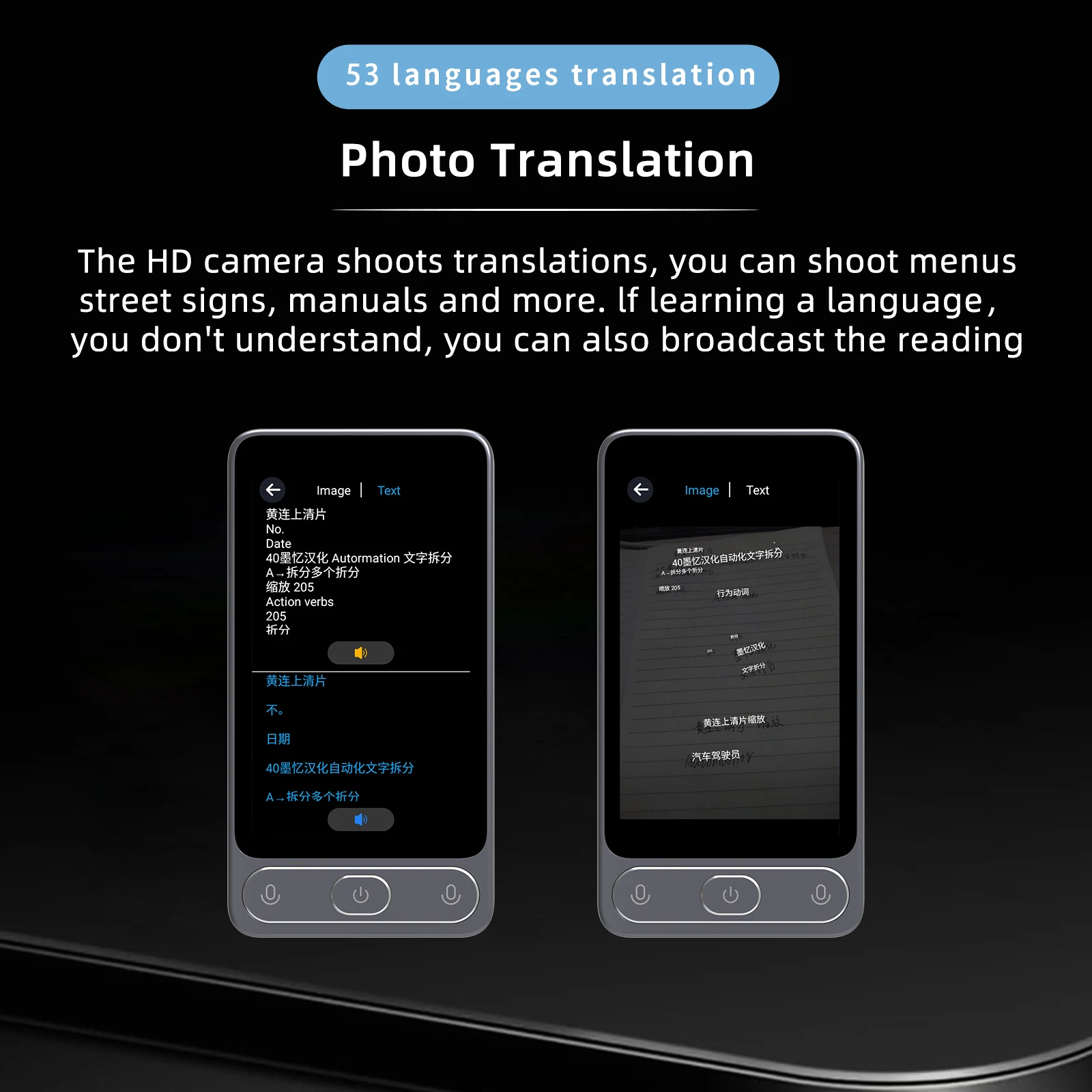 TR10 Voice Translator Device, Tradução Offline, Interpretação Simultânea, Texto e Foto, 142 Idiomas