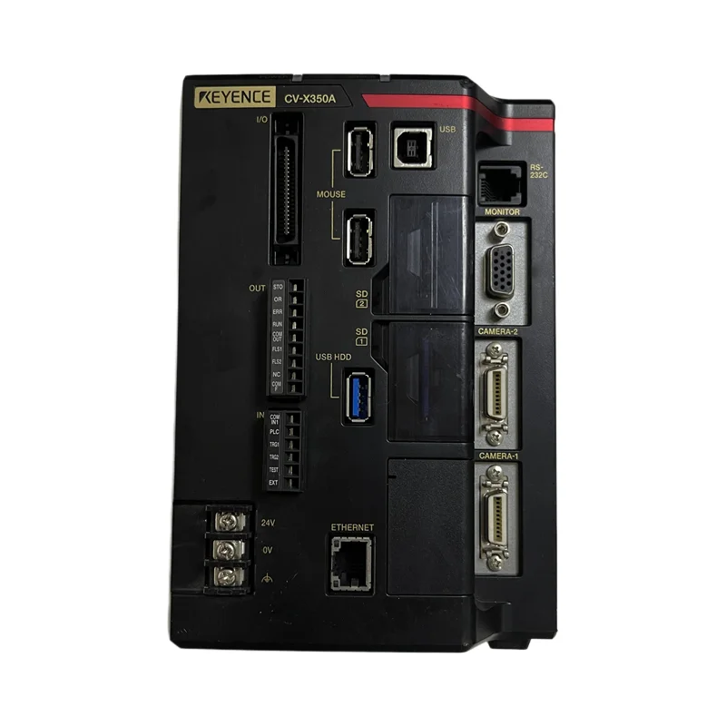 Good KEYENCE CV-X350A CV-X320M CV-X320R CV-X300A Support 5 Megapixel Camera Controller Used for Color Difference Detection in St
