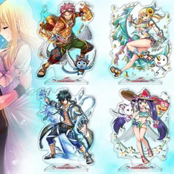 FAIRY TAIL 100 YEARS QUEST Acrylic Stand Figure Etherious • Natsu • Dragneel Lucy Heartfilia Anime Peripheral Desktop Ornament
