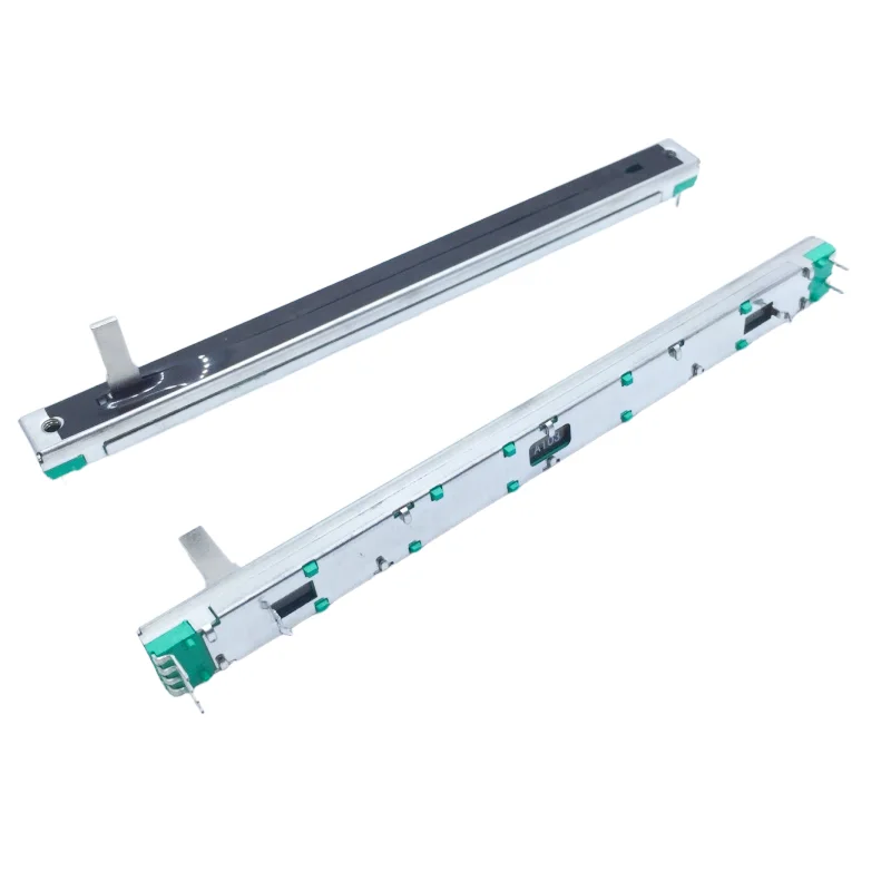 10 pièces, potentiomètre coulissant, A103 A10K,6 broches, longueur totale 128mm, contrôle du Volume sur une console de mélange