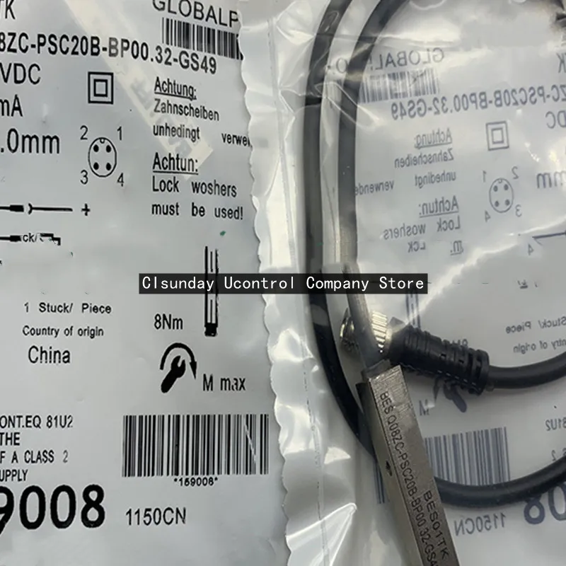 

New proximity switch BES Q08ZC-PSC20B-BP00,32-GS49