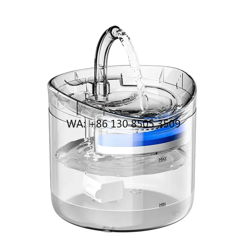 

Wholesale Factory Love Smart Charge Portable Eco-Friendly Plastic Waterproof 2L Adjustable Ultra Quiet Automatic Electric Cat