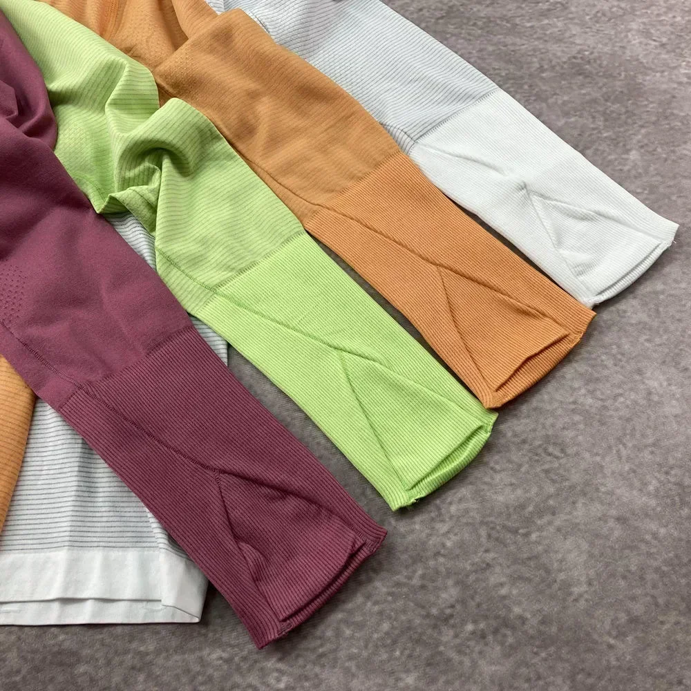 Lemon Women Swiftly Tech 2.0 Yoga Sports Long Sleeve Shirt Seamless Yoga Shirts Fitness Workout Sport Female Gym Clothing Top