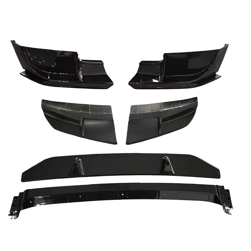 2020 Tot 2025 Voor Land Rover Defender 110 & 90 MC Stijl Voorbumper Splitter Lip Spoiler Diffuser Guard body Kit Cover Door ABS - afbeelding 2