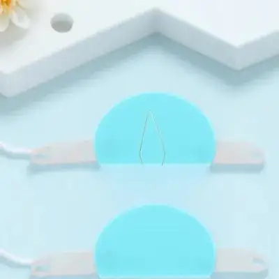 

2pcs Needle Threader Wire Loop for Machine H Sewing Portable Lightweight Thin Long Wire Easy Use Small Needle Eye Great Gift