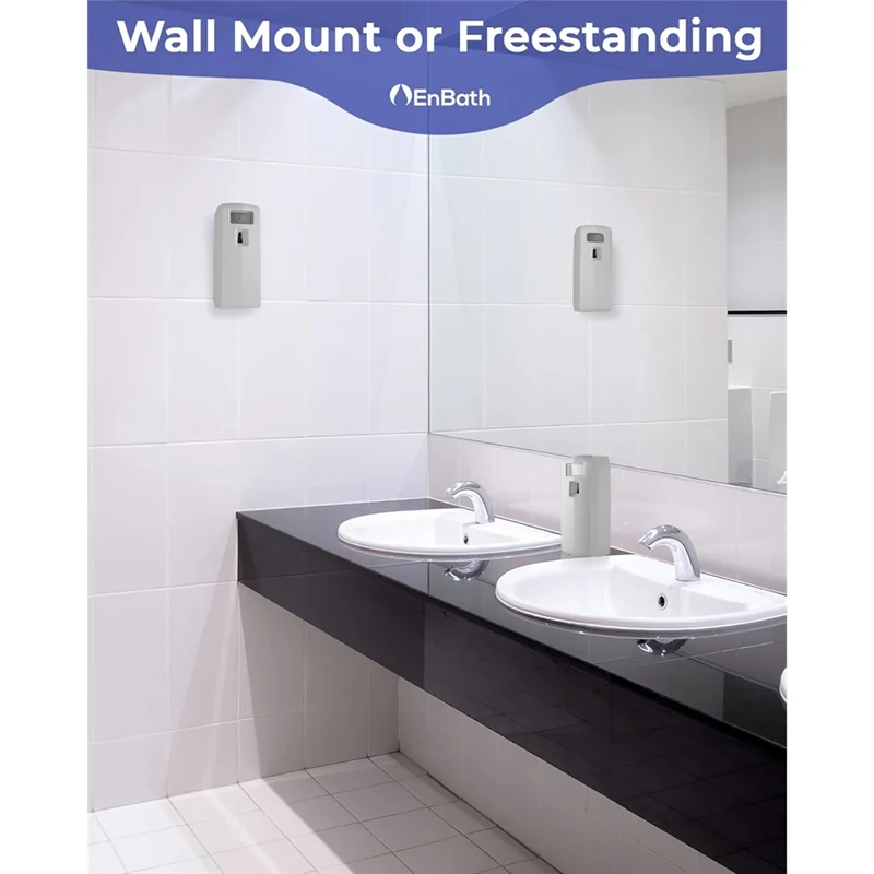 

ABBP-автоматический освежитель воздуха с ЖК-дисплеем, автоматический освежитель воздуха для ванной комнаты для ванной комнаты, гостиницы, офиса, рекламы