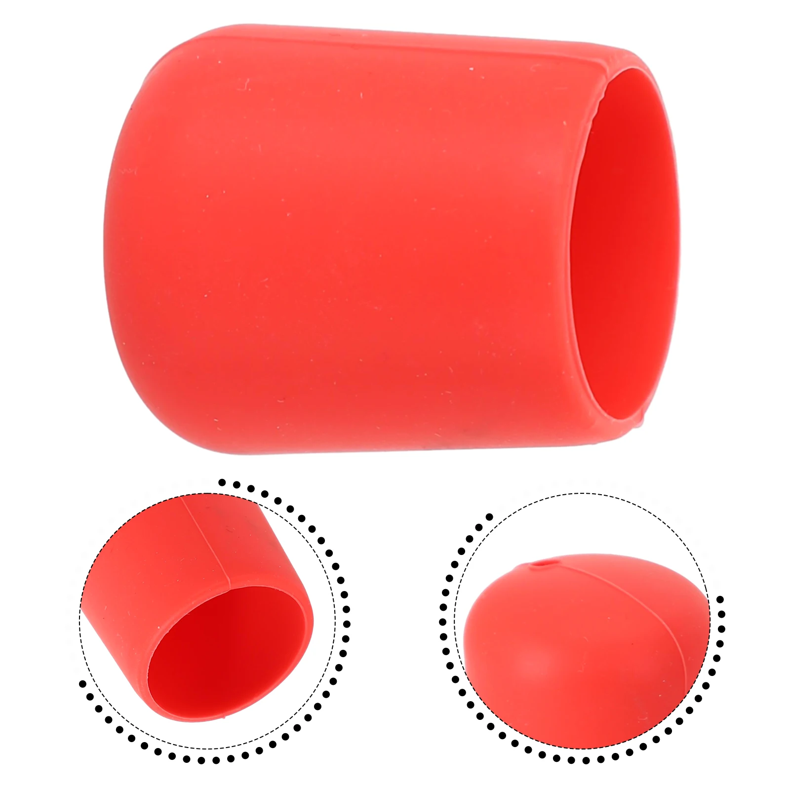 Fishing Rod End Cap Fishing Rod Handle Protective Case Silicone Lure Rod Bottom Protector Fishing Accessories image 4