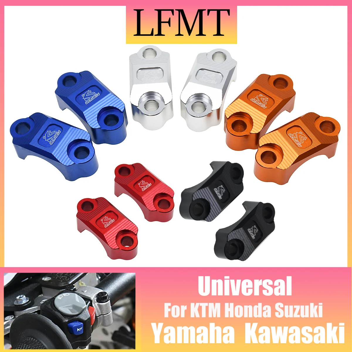 

Universal CNC Start Kill Switch Engine ON OFF Button Motorcycle Dirt Bike For KTM HONDA YAMAHA YZF WRF EXC XCF CRF 230F 125-530