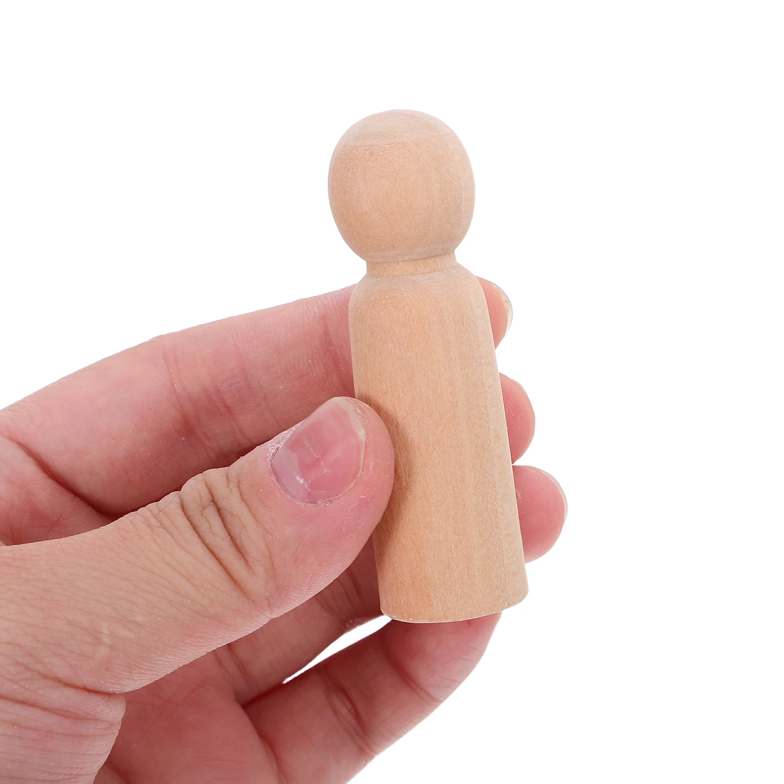 หุ่นไม้คริสต์มาส 12 ซม. สไตล์ดั้งเดิม ของตกแต่งวันหยุด ดีไซน์ซานตาคลอส ของประดับเทศกาลคริสต์มาสสำหรับบ้าน