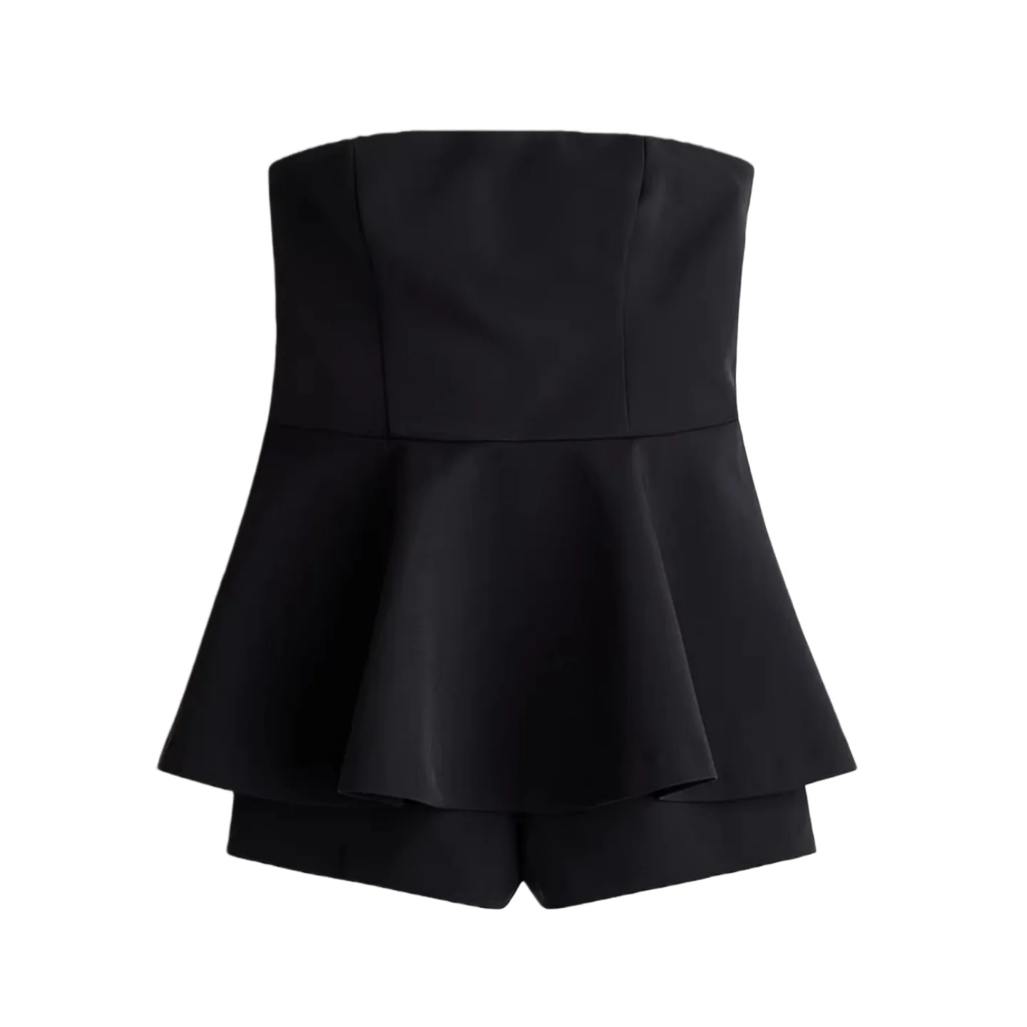 

Spring 2026 Women's oulder-baring One-oulder ort Dr High-waisted orts One-Piece High Waist ort Pants Rer