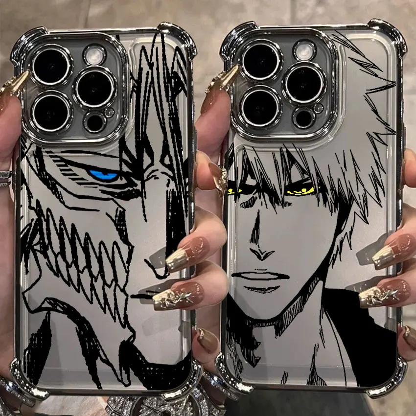 

Grimmjow Ichigo Anime Bleach For Samsung Galaxy A56 Clear Case A55 A54 A52 A53 5G A36 A34 A35 A33 50 A26 A25 A16 A06 Phone Cover