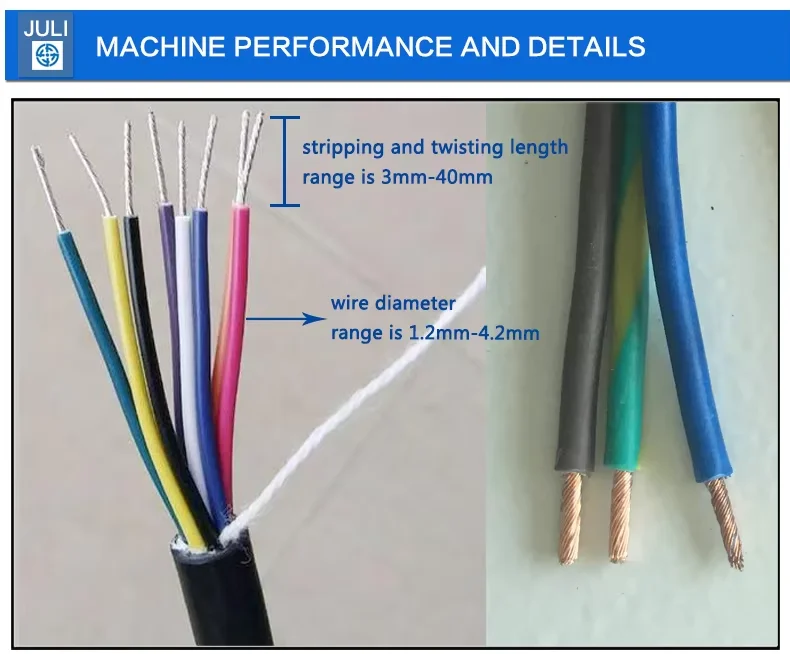 WJ-203 High Quality Pneumatic Manual Multi Core Wire Cable Stripping and Twisting Tools Machine