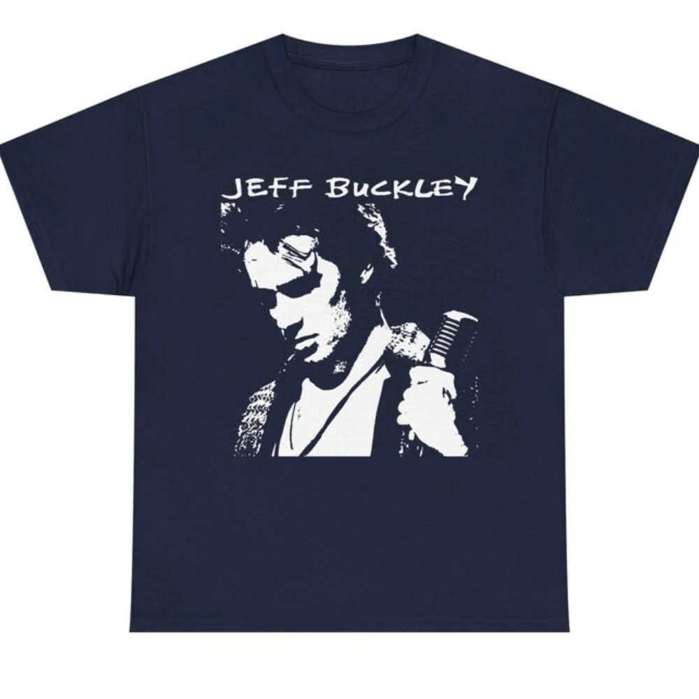 تي شيرت Jeff Buckley Baby لطيف جرافيك تي شيرت Grace Band هدايا لها Y2K 2000s صيفي قطني للرجال والنساء قميص علوي قابل للتنفس