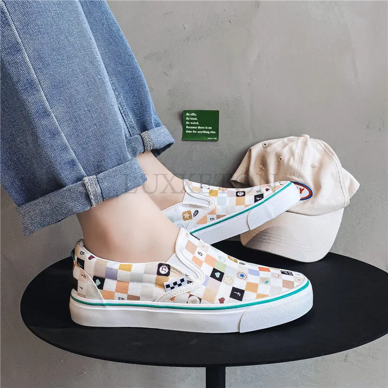 Shoes for Women Men Canvas Shoes Fashion Couple  Flat Skate Shoes Casual Man Female Sneaker Tenis Feminino Zapatillas Mujer