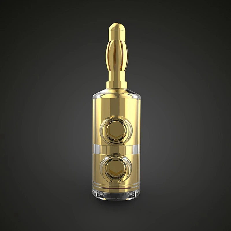 4 szt. B553R czysta miedź głowica bananowa Hifi gorączka pudełko audio wzmacniacz kabel głośnikowy bez lutowania wtyczka bananowa