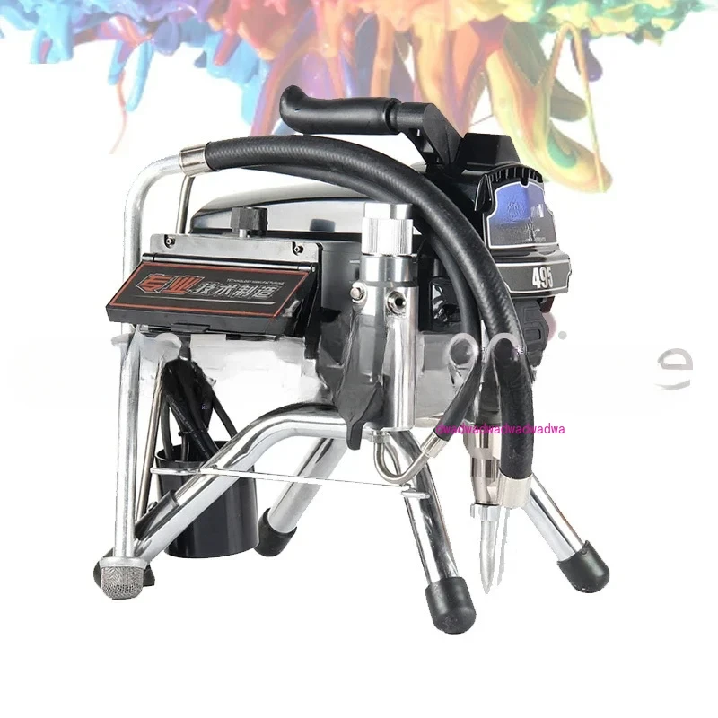 3000W Electric High Pressure Airless Spraying Machine Internal-feed Painting Tool Airless Spray Gun 495/395 3L Large Flow