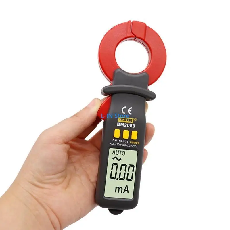BM2060 Test perdita professionale Test Digital Clamp Meter Micro corrente