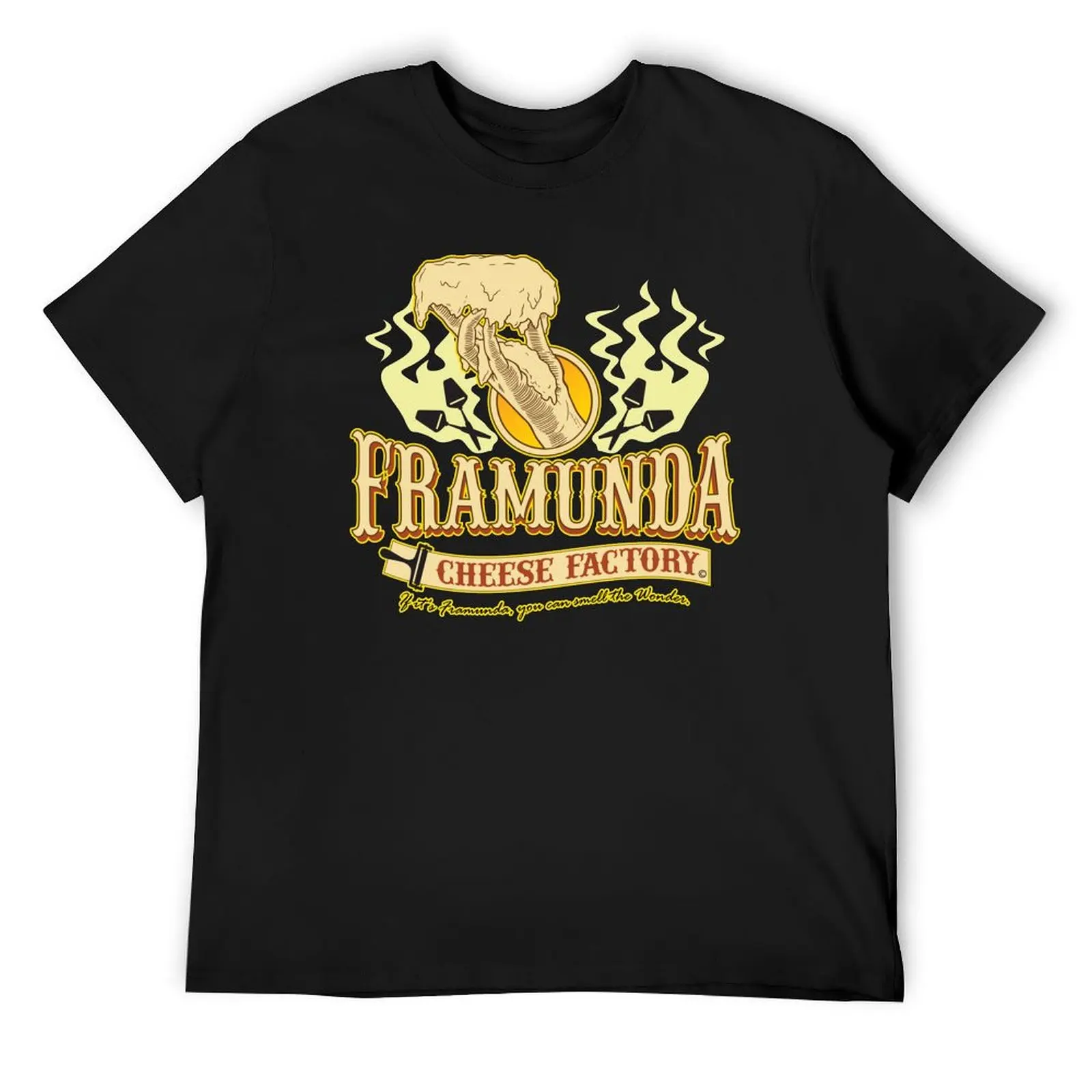 

Framunda Cheese Factory T-Shirt blue archive sweat boys whites customs mens graphic t-shirts anime