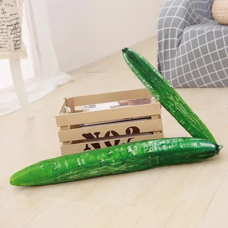 Simulation Cucumber Boyfriend Sleeping Long Pillow Plush Toy Birthday Gift Girls