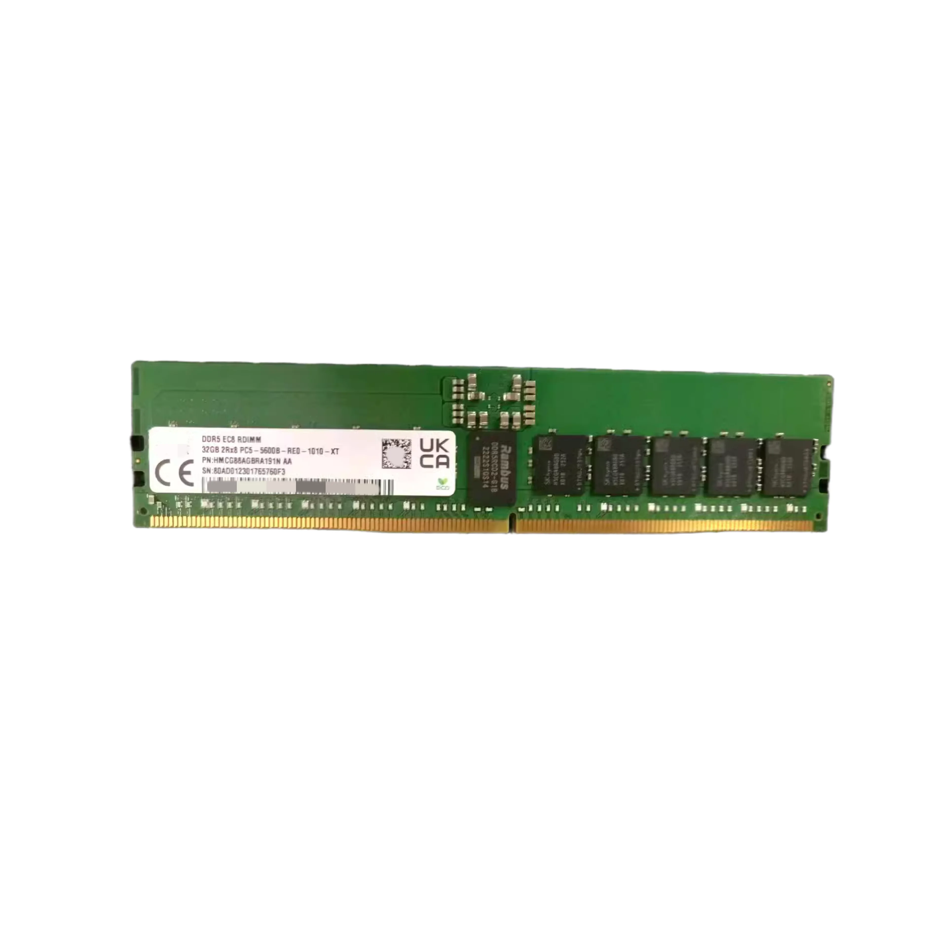 

HMCG88AGBRA191N DDR5 32G 2RX8 5600 RDIMM