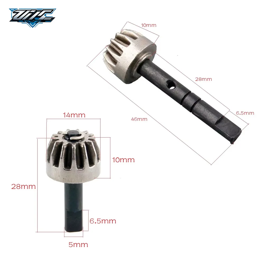 1/10 RC Nitro Buggy Differential Pinion Gear HSP 02030 03015 for 94107 94107PRO 94111 94111PRO 94103PRO 94123 Spare Parts