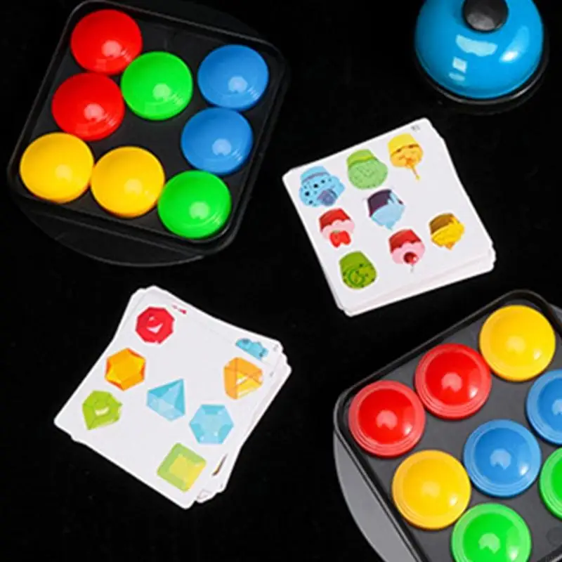 Uczenie się zabawek przesuwają się puzzle Dopasowanie kolorów zwiastunę mózgu Gra logiczna