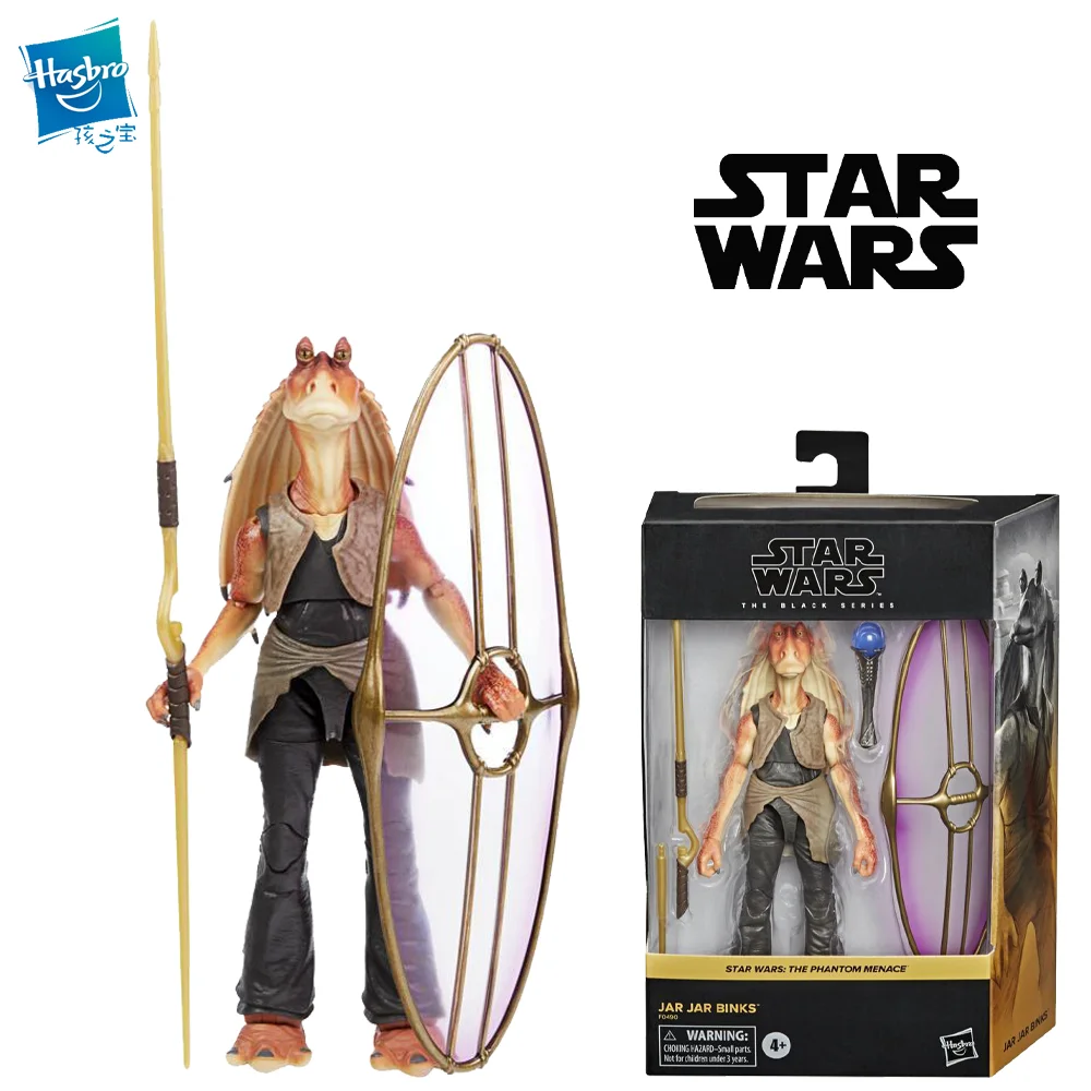 

Hasbro Star Wars The Black Series Jar Jar Binks 6-Inch-Scale Star Wars: The Phantom Menace Collectible Deluxe Action Figure