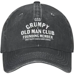 Grumpys Old Man Hat for Women Baseball Cap Graphic Hats