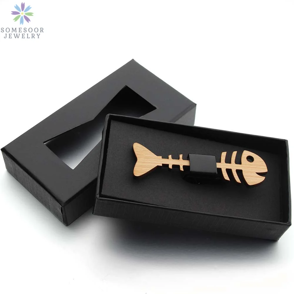 SOMESOOR pajarita de hueso de pescado de bambú, corbata de mariposa tallada ahuecada de madera Real grabada, traje de boda de fiesta para hombres,