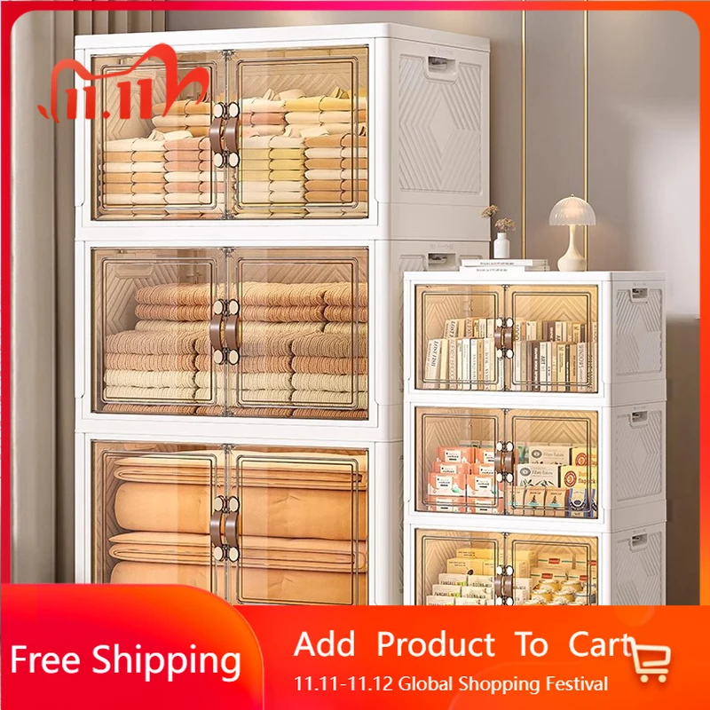

Plastic Foldable Wardrobe Kids Modern Storage Clothes Partitions Bedroom Mini Closet Modular Cheap Guarda Roupa Home Furniture