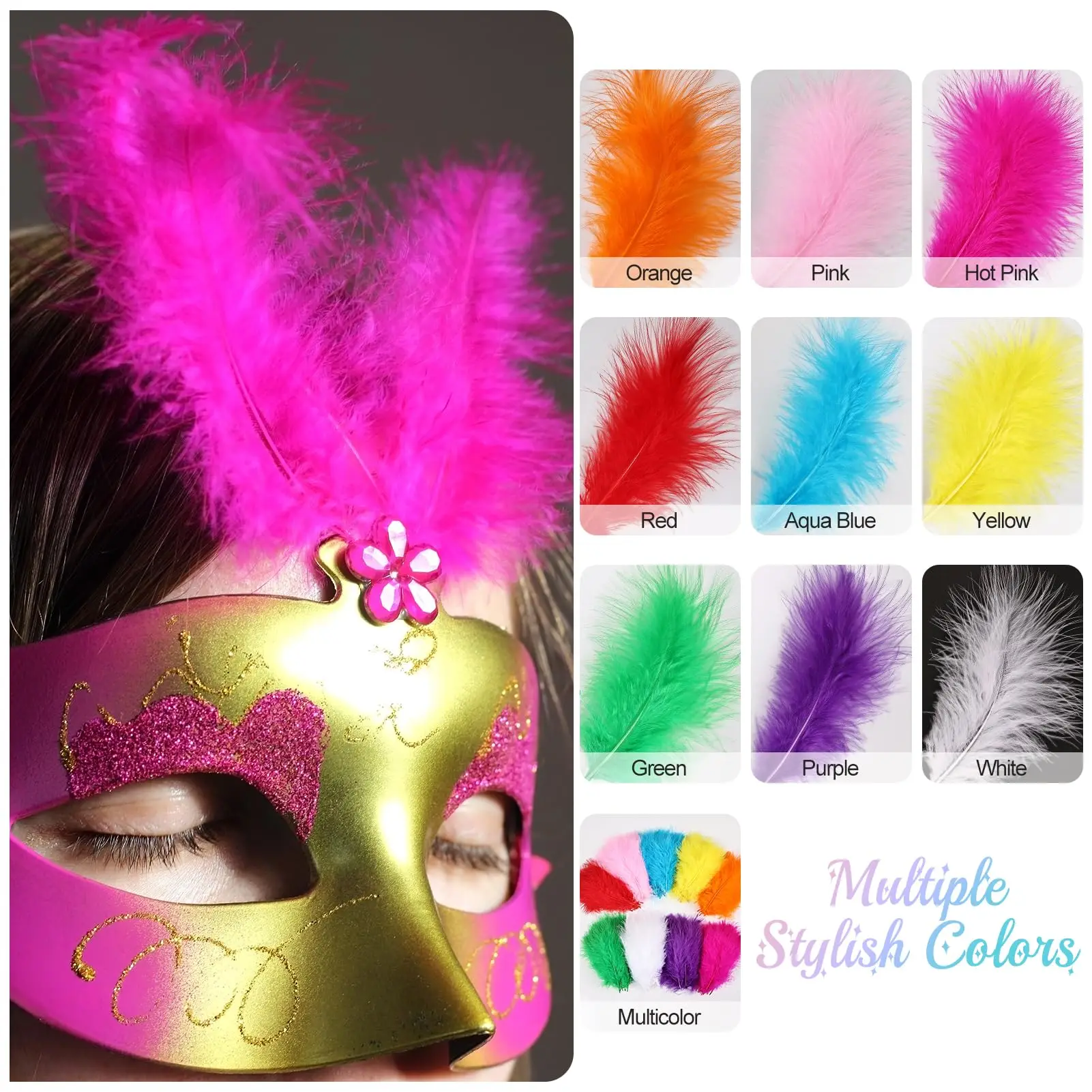 Fluffy Turkey Marabou Feathers natural feathers 10-17cm soft craft feathers for diy dream catcher decor handmade supplies