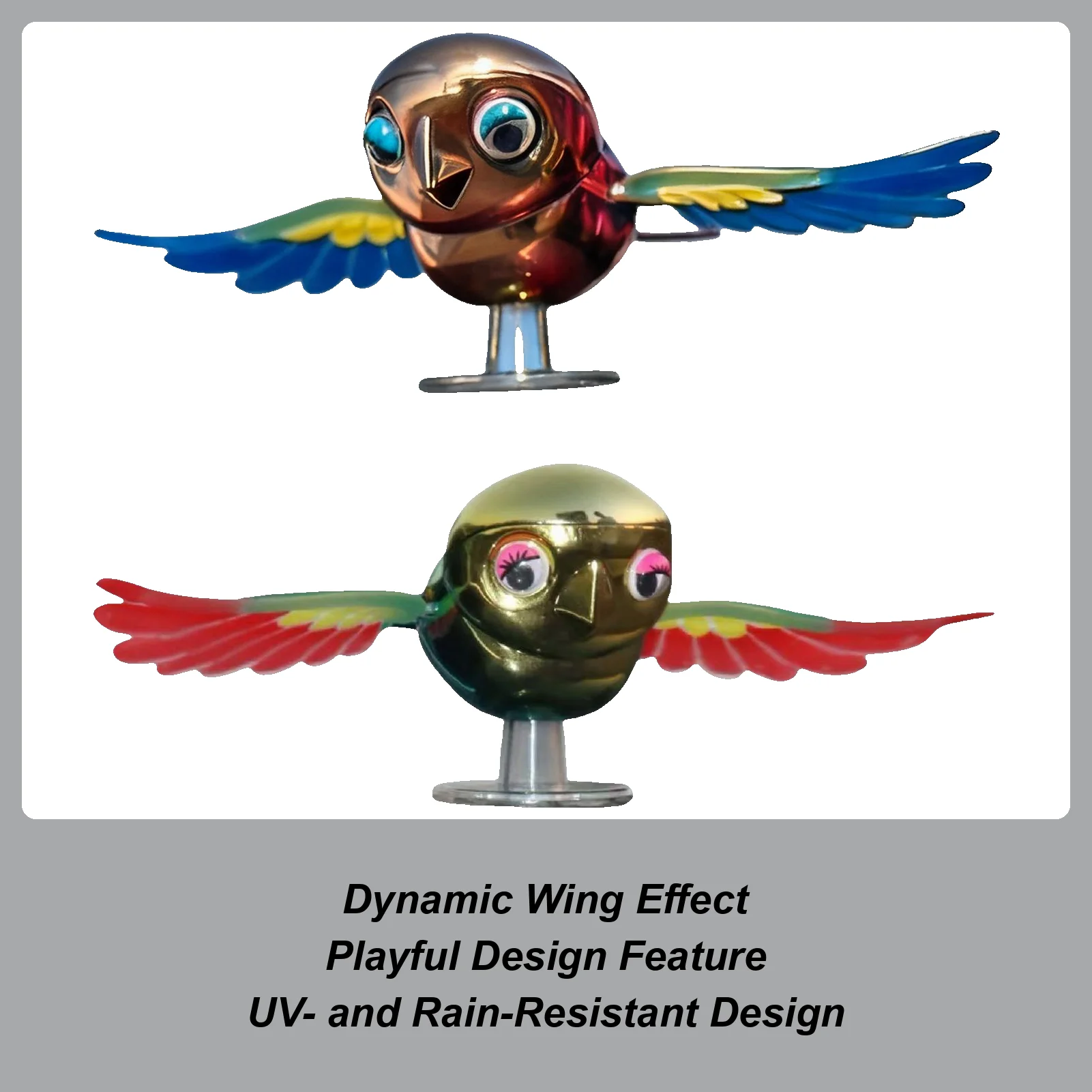 

Украшение в виде птицы на шлеме, милые и реалистичные летающие птицы, подходят для украшения автомобильного и мотоциклетного шлема, автомобильных украшений