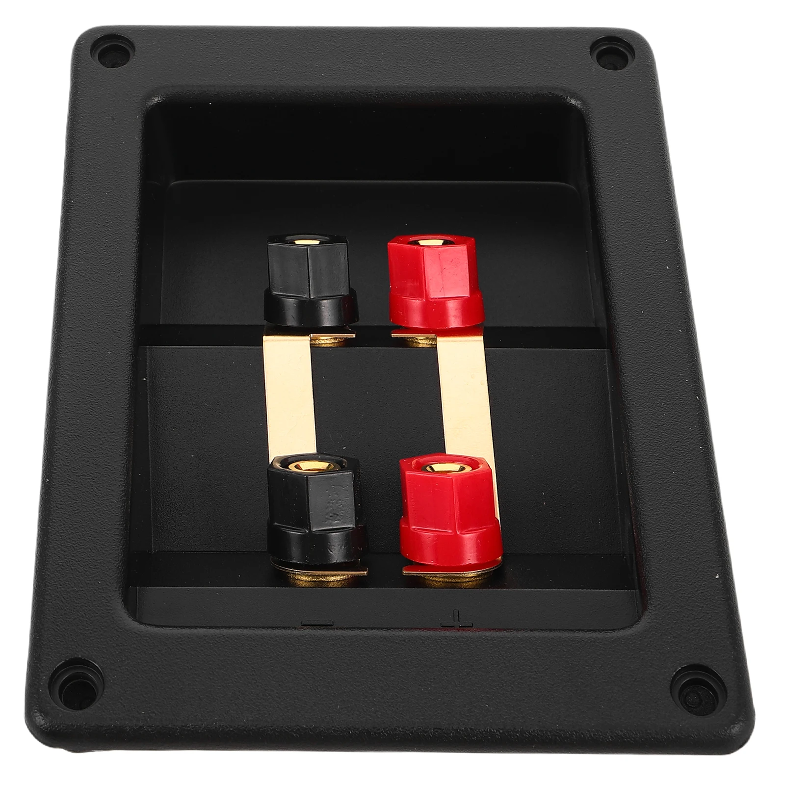 

High-Fidelity Speaker Terminal Box Dual Wire Crossover Precise Sound Distribution Universal Audio Connector Home Entertainment
