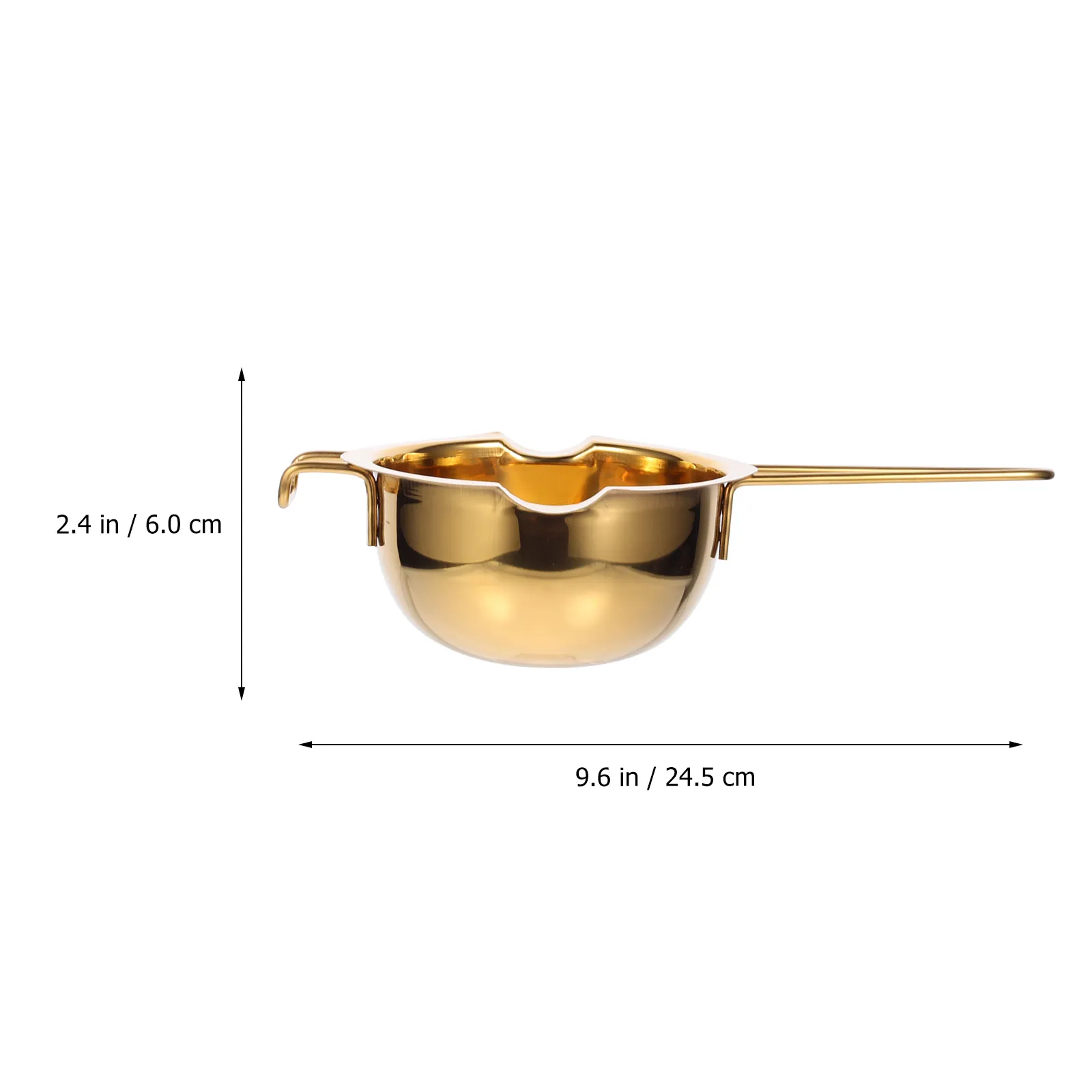 

1Pc Heavy-Duty Stainless Steel Melting Pot Chocolate Heating Bowl Kitchen Cooking Tool