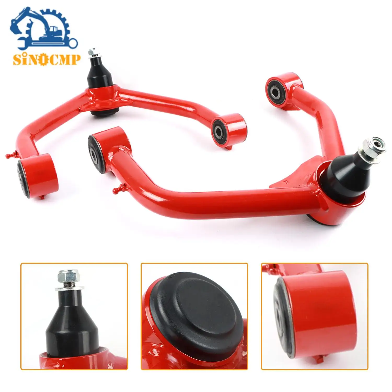 

1Set 2-4" Lift Front Upper Control Arms for 2006-2022 Dodge RAM 1500 2WD 4WD Professional Car Replacement Parts