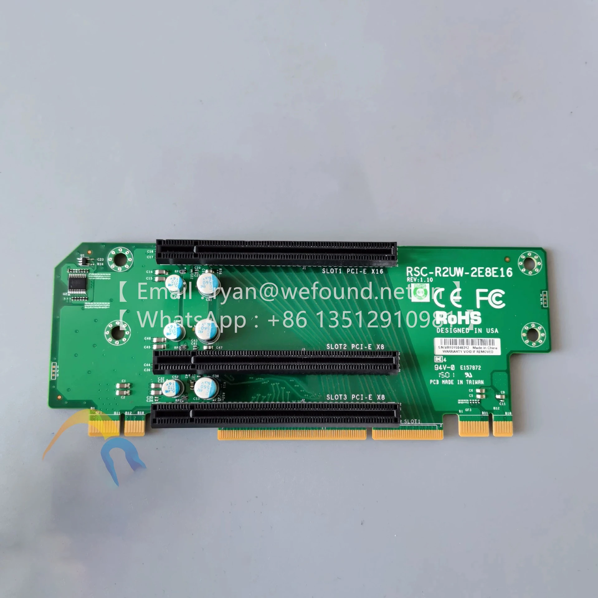 

RSC-R2UW-2E8E16 Переходная карта