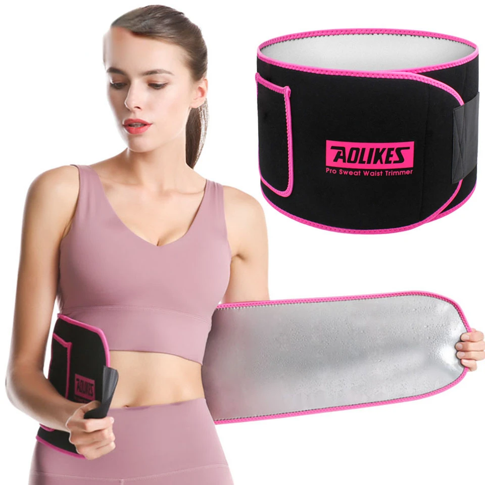 Sport Waist belt Support Body Shaper Waist Trainer Loss Fitness Sweat belt Slimming Strap waist trimmer