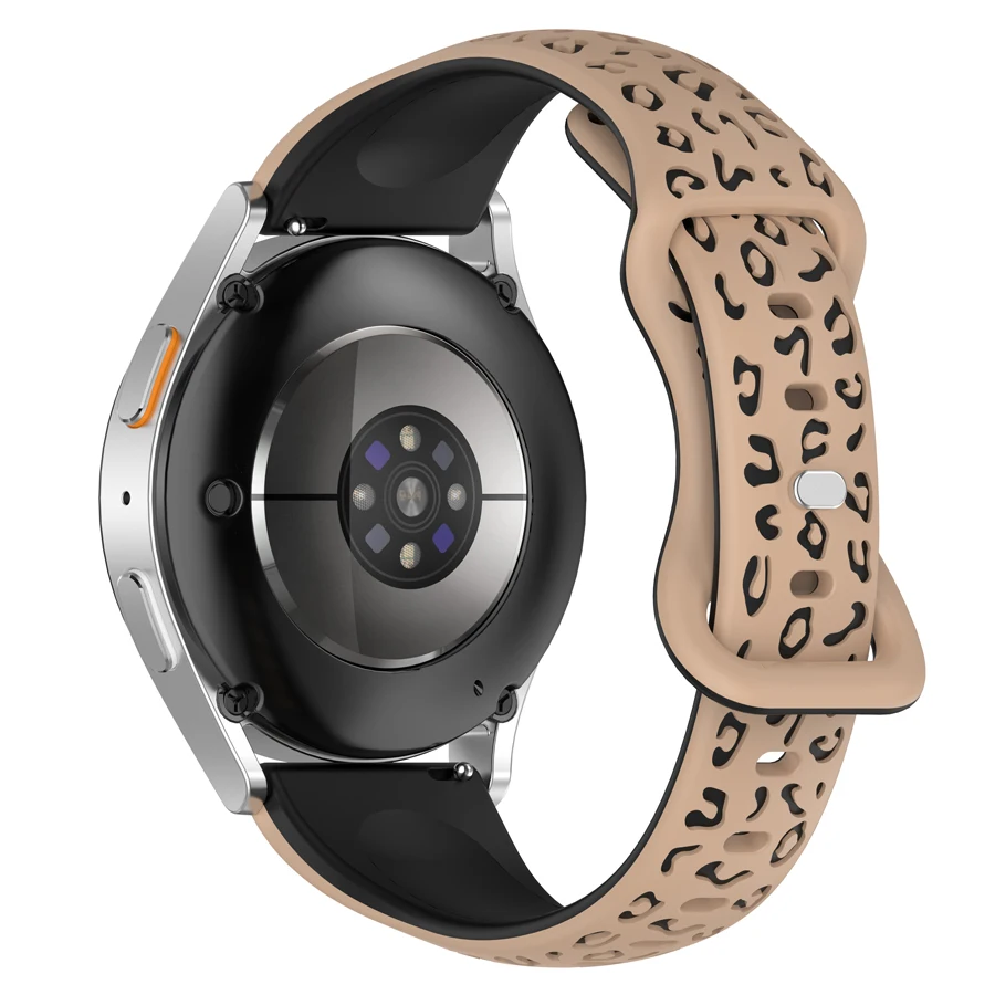 18mm 20mm 22mm siliconen tweekleurige 3D gesneden bloem zachte sportband voor Amazfit Huawei Xiaomi Garmin Samsung Gear/Galaxy Watch