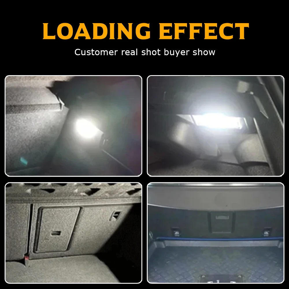 لرينو كليو IV LED الداخلية الجذع مقصورة الأمتعة ضوء 2018-2024 ل 2006-2008 رينو ميجان II المرحلة 2