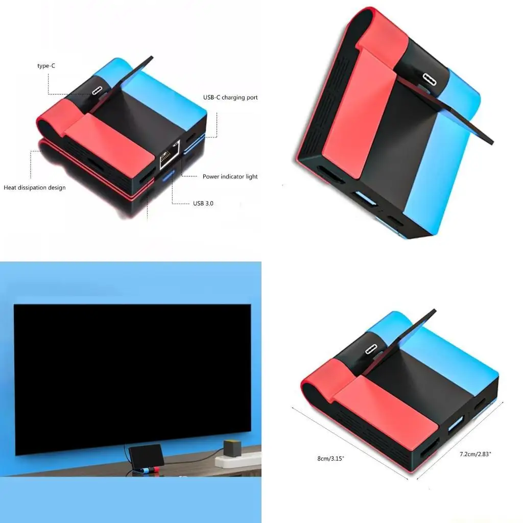 mini-docking-station-con-supporto-in-abs-f62c-con-porta-usb-docking-station-per-switch