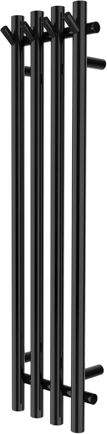 Heated Towel Rack, Towel Warmer with Timer, Wall Mounted hot Towel Warmer Rack for Bathroom, Hardwired or Plug-in Models