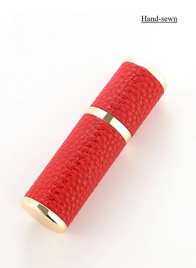 5ml หนังน้ําหอม Atomizer สําหรับเดินทางโคโลญจน์ Atomizer สเปรย์ขวด Ultral Fine Mist หรูหราของขวัญกลิ่นหอม