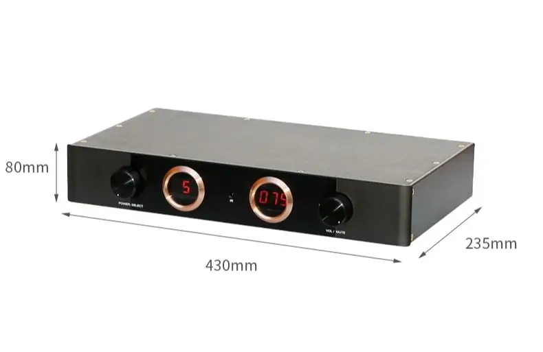 SC7-S2 Classic Fully Balanced Audio Enthusiast Remote Control High Fidelity Audio Preamplifier (Famous Machine Maranz Line)