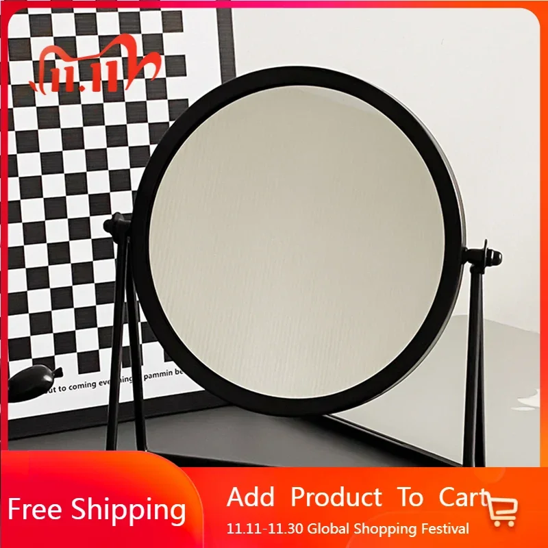 

Living Room Mirror Girls Aesthetic Nordic Korean Compact Cosmetics Dressing Table Mirror Travel Spiegel Wand Home Decorations
