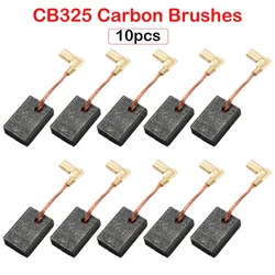 10pcs CB325 Carbon Brushes 17*11*5 Mm Replacement Parts 194074-2 For 9553NB 9554NB 9555NB Motor Electric Drill Power Tools