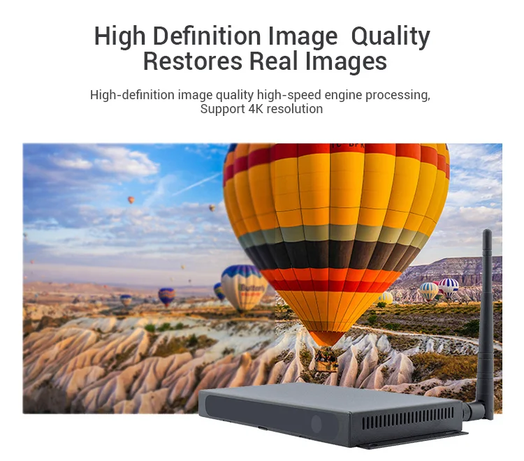 الصين مصنع RK3328 رباعي النواة IPS 1920 * 1080 صندوق مشغل الوسائط مع فتحة للبطاقات