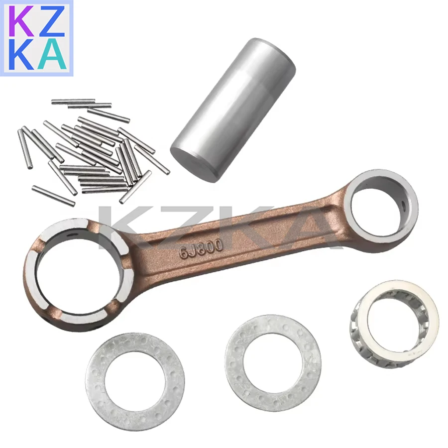 

Комплект соединительного стержня двигателя 6J8-11650 для Yamaha 2T 25HP 30HP 25J 30D 6J8-11651 6J8-11651-00-00, аксессуары, детали