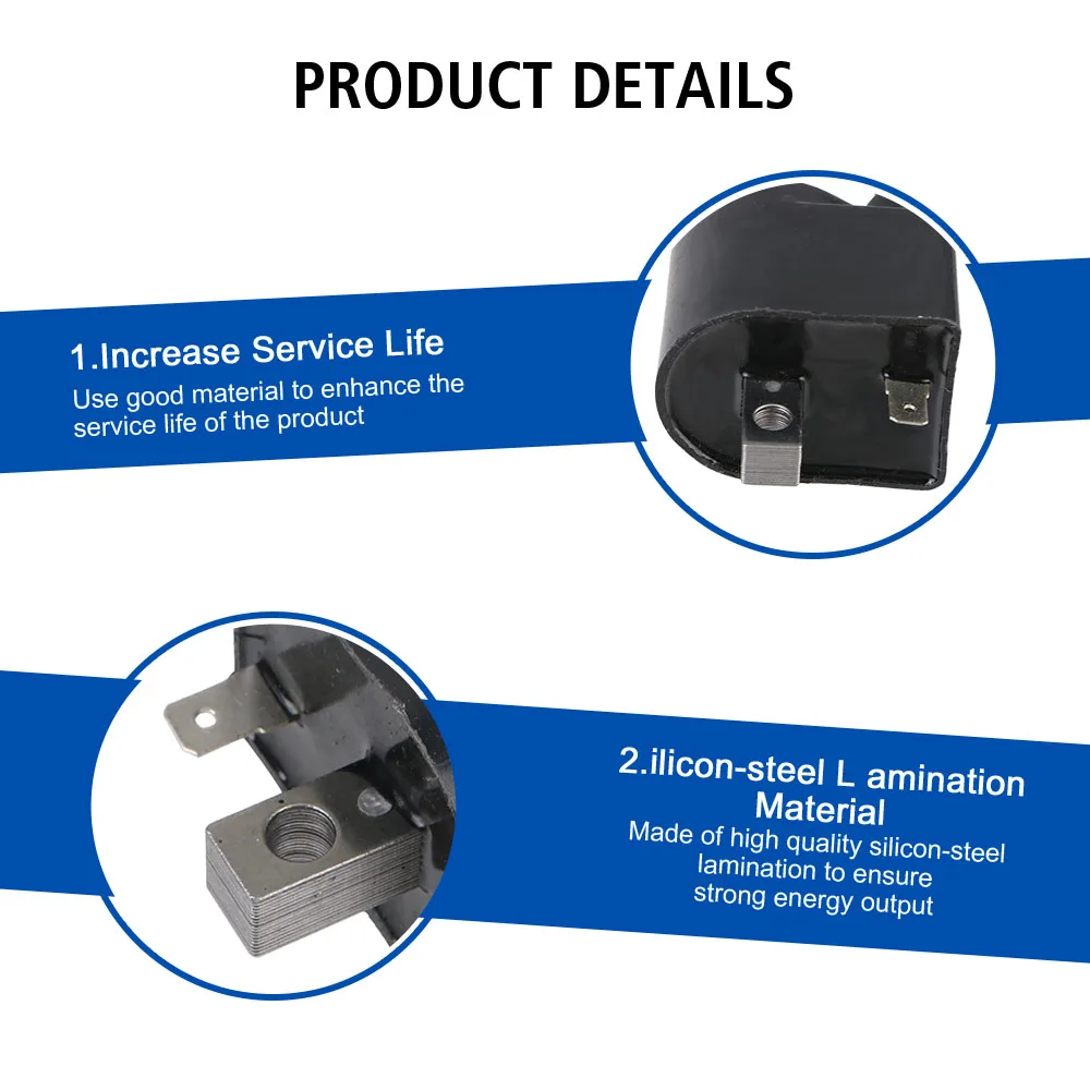 Электрические детали двухтактного зажигания для LT50 LTA50 JR50 33410-35340, аксессуары, катушка зажигания высокого давления, воспламенитель мотоцикла