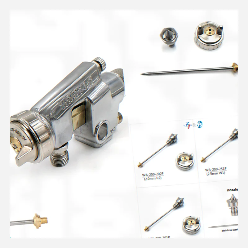 W‑101 Paint Sprayer Replacement Parts, WA101/WA‑200 Spray Gun Nozzle Needle Assembly Repair Kit