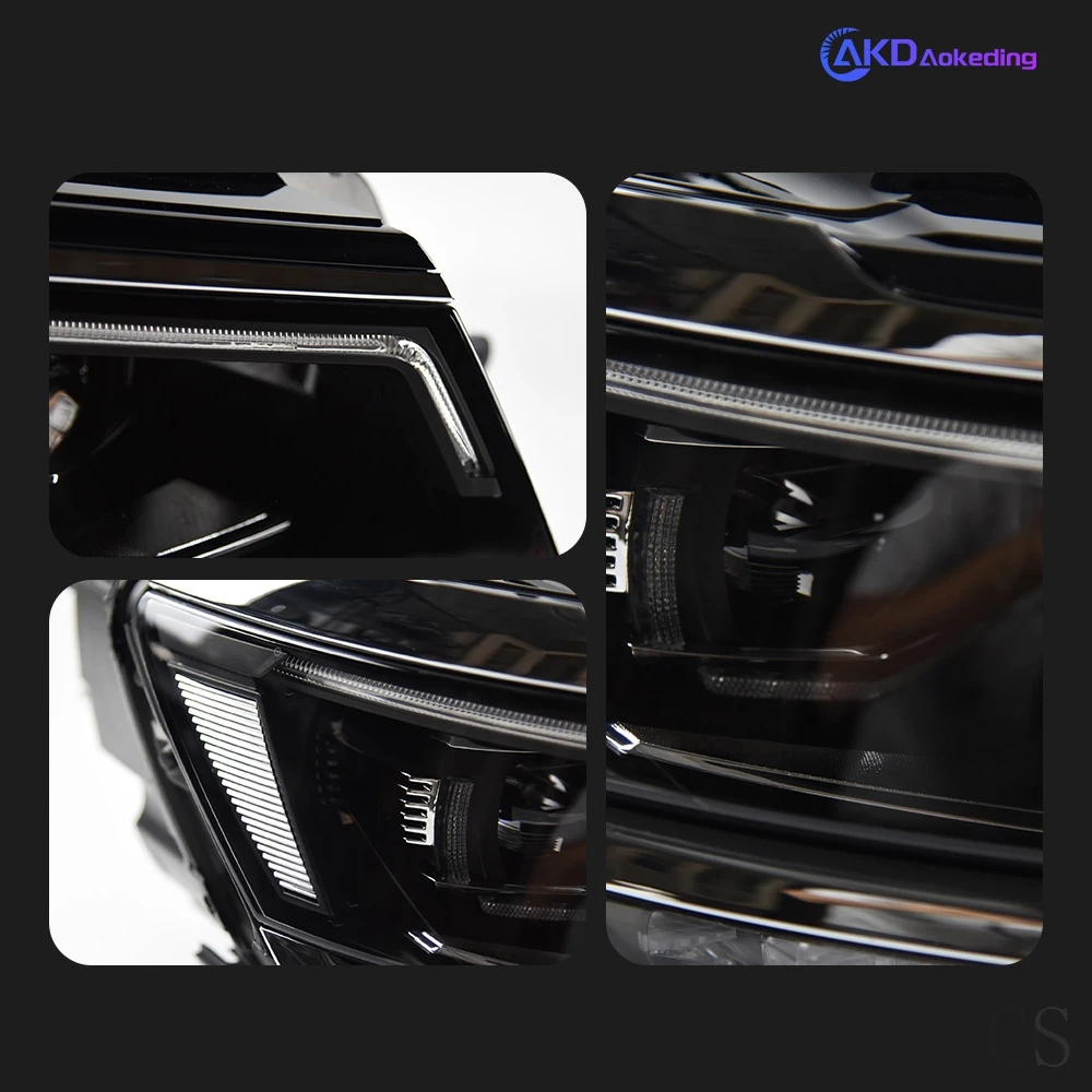 Headlight For VW Tiguan LED Headlights 2017-2020 Head Lamp Car Styling DRL Signal Projector Lens Automotive Accessories  Front image 5
